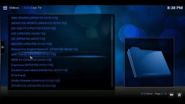 KODI XBMC live TV Streaming channel how to смотреть онлайн