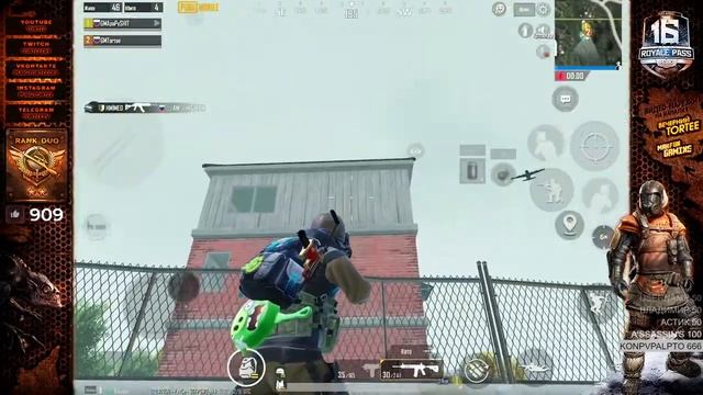 ВПЕРЁД ЗА ТРЕТЬЕЙ ЗВЕЗДОЙ | ДУО ЗАВОЕВАТЕЛЬ #16 | АС 2 | TORTEE PUBG MOBILE смотреть онлайн