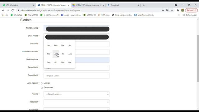 Cara Membuat Akun Operator Yayasan pada SDM- DSPK | Untuk Bisa PTK Baru смотреть онлайн