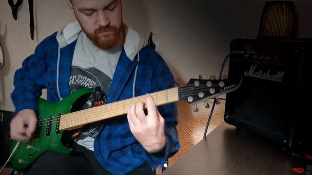 Обзор электрогитары Shawn Custom Works Ghost 6 MFS Kiwi смотреть онлайн