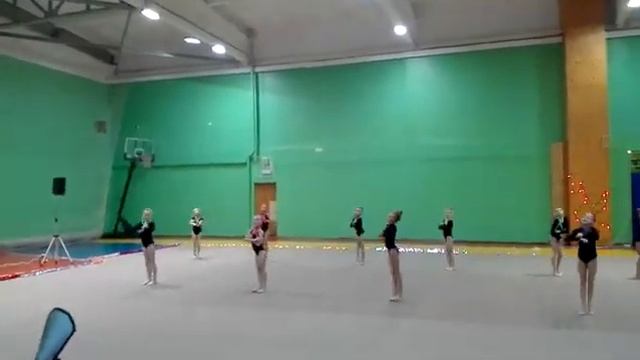 Новогодние выступления по художественной гимнастике в СК Сибиряк 2017 смотреть онлайн