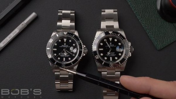 Rolex 16610 vs. Rolex 116610 Submariner Comparison Review - Old Pre Ceramic Vs New Ceramic