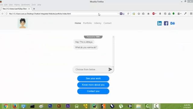 Build a Chatbot integrated Website using Bootstrap 4 - Udemy Course Promo Video смотреть онлайн