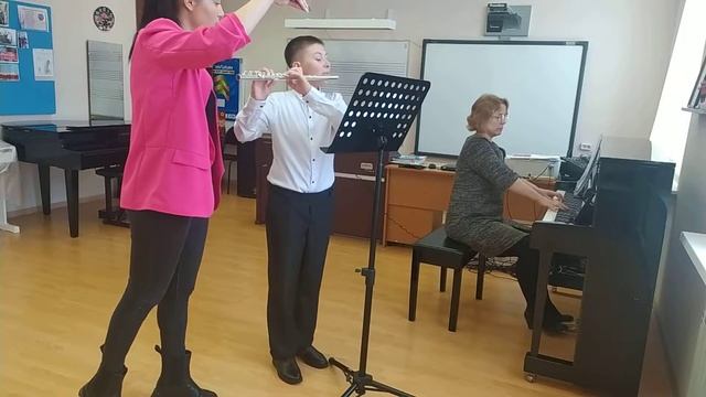 Открытий урок преподавателя по классу флейты Димитриевич Йованы смотреть онлайн