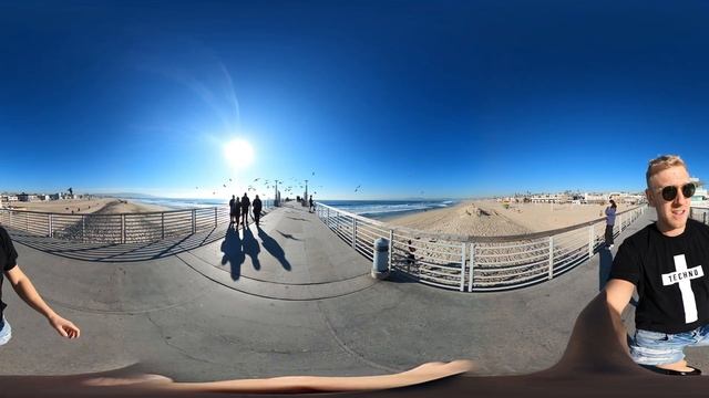 GoPro MAX 360 Пляж в Лос-Анджелесе / Тестирую камеру смотреть онлайн