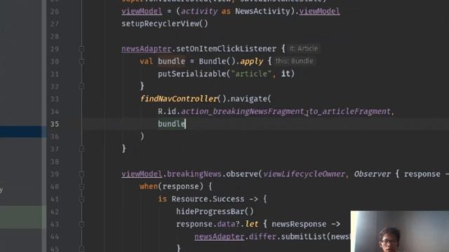 Tutorial buat aplikasi News dengan metode MVVM, bahasa kotlin смотреть онлайн