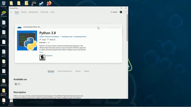 Install Python on Windows 10 Command Line And MS Store (2022) смотреть онлайн