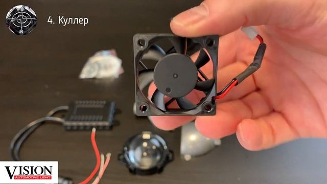 Разбираем светодиодные линзы. Конструкция Bi-led модулей Vision Adaptive.