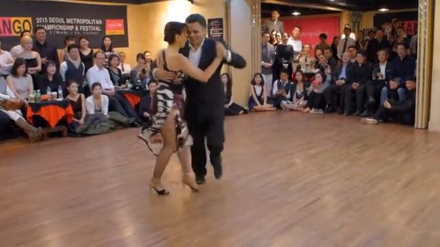Milena Plebs y Angel Fabian Coria Seoul Metropolitan Tango Championship смотреть онлайн