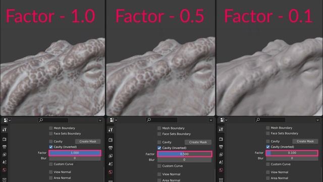 Blender Secrets - Auto Masking Cavities in Sculpt Mode смотреть онлайн