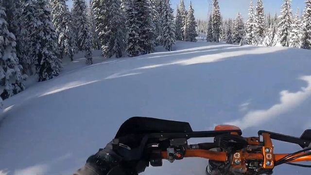 EPIC VIEWS ON A KTM 450 SXF TIMBERSLED | COLORADO TRIP DAY 3 смотреть онлайн