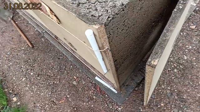 Опилкобетон (арболит) ?√70 Строим Дом. 31.08.2022 появляется стена, кусочек из 30.08.2022. смотреть онлайн