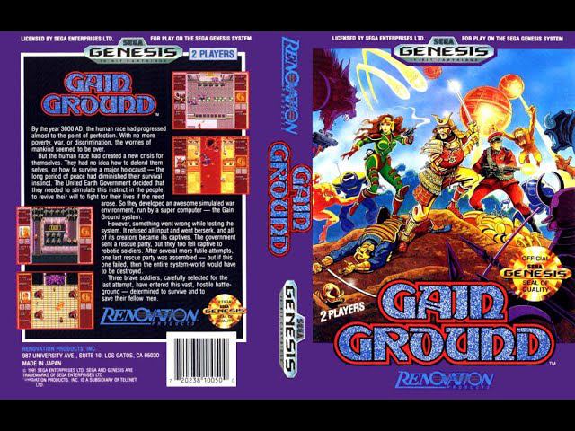 Gain ground (sega) - complete (пройден) смотреть онлайн