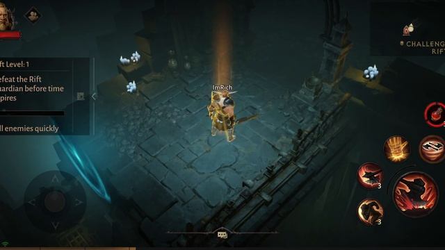 Diablo Immortal /gameplay 2 Samsung Galaxy S22/ Challenge Rift entrance смотреть онлайн