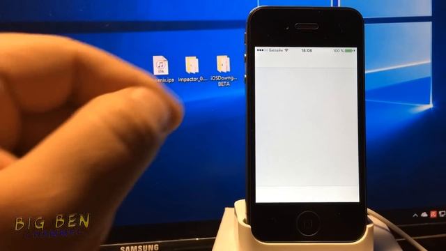 Понижение "откат" ios 9.3.5 на ios 6.1.3 - iPhone 4s - 5, iPad 2 Пошагово 100% работает! смотреть онлайн