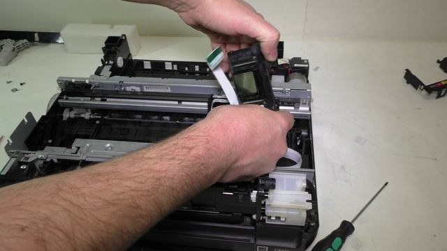 Ремонт принтера EPSON XP- 600 смотреть онлайн