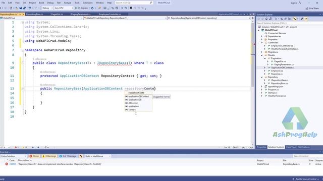 Paging in .NET Core Web API смотреть онлайн