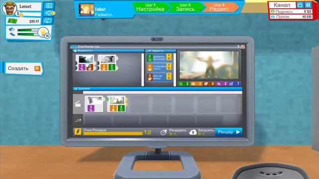 Youtubers Life прохождение на русском/ВОЙНА ГОМУНКУЛОВ #3 смотреть онлайн