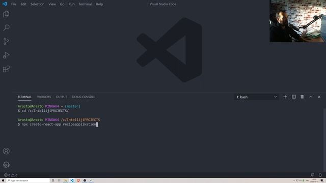 React handledning del 1 - Initiera ett nytt React projekt med NPM/NPX смотреть онлайн