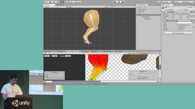 Unite Europe 2016 - 2D Skeletal Animation for Unity: Anima2D смотреть онлайн