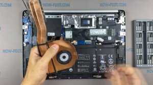 HUAWEI MateBook Disassembly, fan cleaning and thermal paste replacement