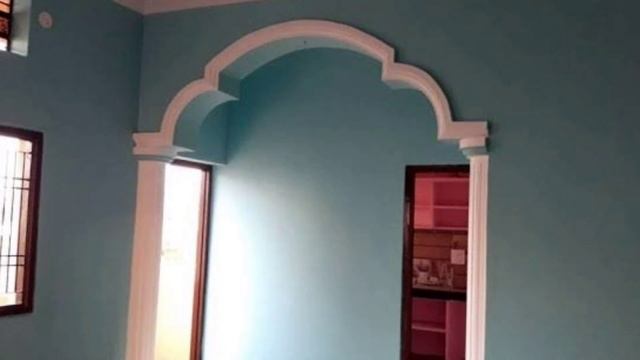 Latest Cement Arch Designs// Indian Style Arch Designs For Hall Village Construction смотреть онлайн