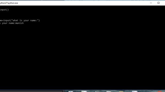 Taking input from keyboard in python | input | raw_input | lecture 5 смотреть онлайн
