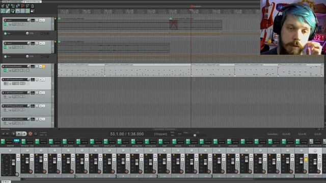 Сыграл Цоя на 11 гитарах! (Кино - Электричка cover) смотреть онлайн