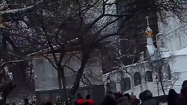 Прощание с доктором Лизой / Москва / 16.01.2017/ Новодевичий монастырь смотреть онлайн
