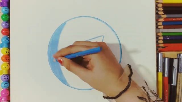 How To Draw The Telegram Logo | Rabia Drawing Art