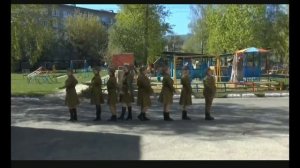 Творческий номер от коллектива детского сада ко Дню Победы
