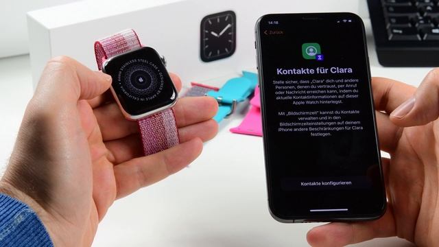 Apple Watch für Kinder einrichten: Unboxing, Einrichtung und Test zur Familienkonfiguration смотреть онлайн
