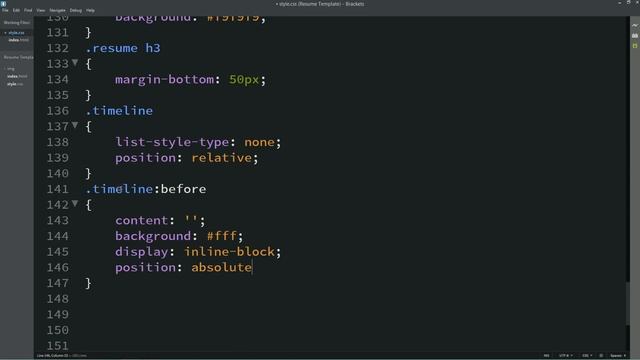 How To Make A Website Using HTML And CSS Step By Step Complete Website Resume CV Design смотреть онлайн