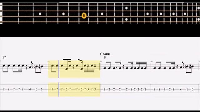 The Rolling Stones - Sympathy For The Devil (BASS TABS - SCORE) смотреть онлайн