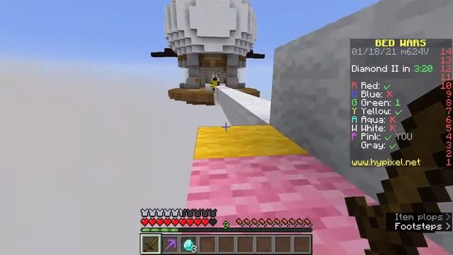 Playing MINECRAFT JAVA, bedwars is among us смотреть онлайн