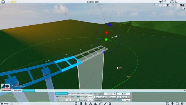 How to make PERFECT heartline rolls and transitions// Themepark Tycoon 2 Tutorial смотреть онлайн
