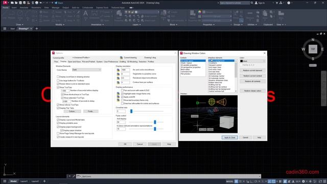 How to change background color of AutoCAD 2024 смотреть онлайн