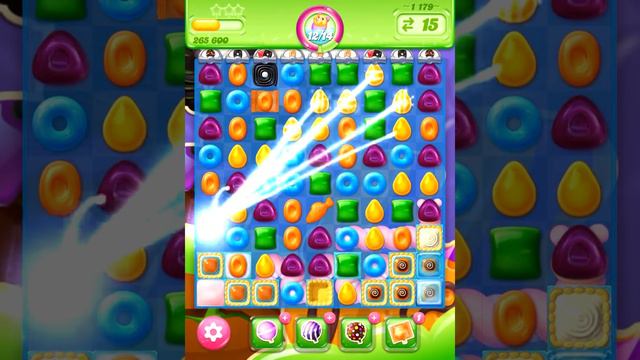 Candy Crush Jelly Level 1179 with boosters смотреть онлайн