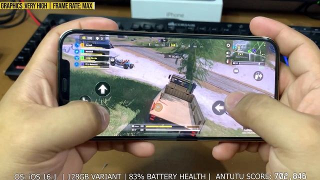 Call of Duty: Mobile GAMEPLAY on iPhone 12 Pro Max in 2022?? | MAX GRAPHICS & FPS! [Handcam] смотреть онлайн