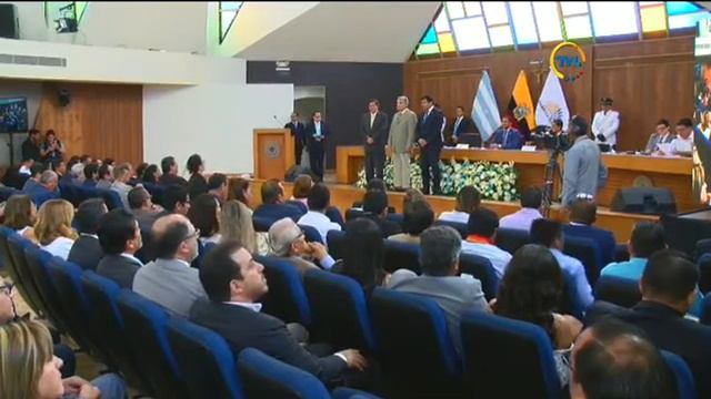 Condecoración señor Guillermo Arosemena - Sesión Solemne - #Guayaquil484 смотреть онлайн