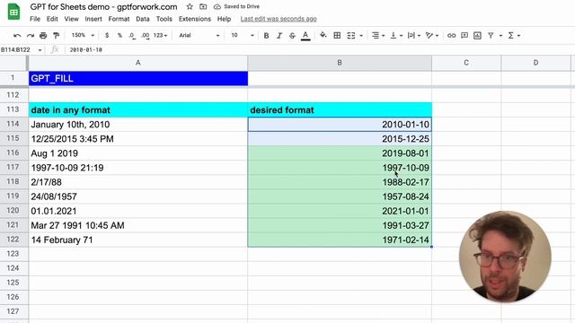 Clean your Google Sheets with ChatGPT смотреть онлайн