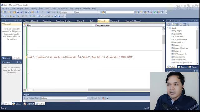 Cara Membuat Form User dan Reset Password User Pada Visual Studio Vb Net смотреть онлайн