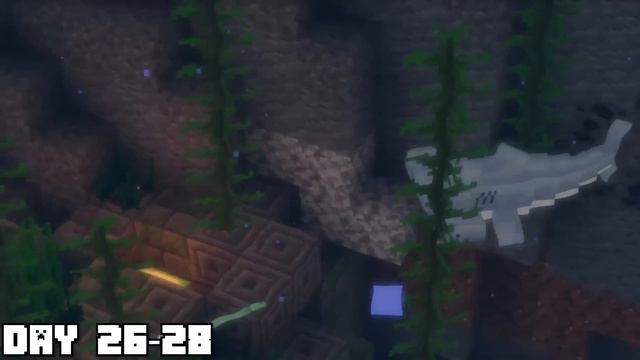 I Survived 100 Days as a SHARK in Minecraft смотреть онлайн