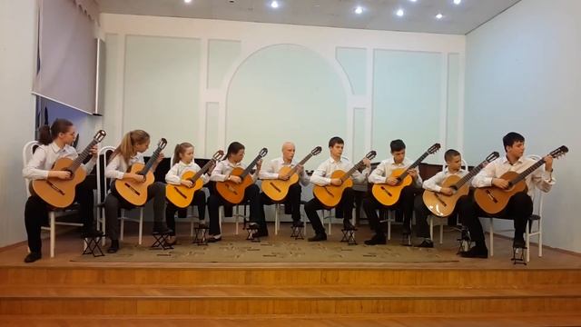 Ансамбль гитаристов ДМШ42 смотреть онлайн