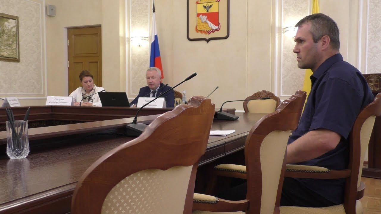 Прием на высоком уровне у представителя мэра в Думе - бывшего прокурора Воронежа Панченко смотреть онлайн