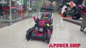 Складная газонокосилка бензиновая самоходная A-iPower AM48S. Краткий обзор.