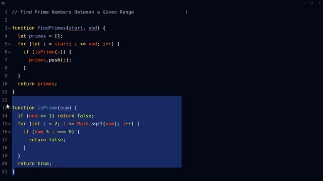 Find All Prime Numbers Between Range in JavaScript | How to Find Prime Numbers in JS смотреть онлайн