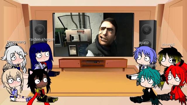 genshin impact adult react to half life gorgeous freeman part1 смотреть онлайн