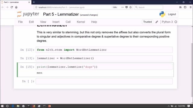 Natural Language Processing using NLTK with Python - Part 5 смотреть онлайн