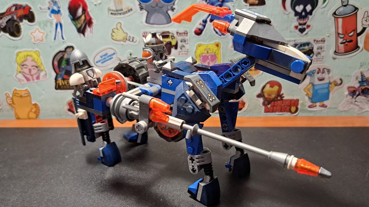 МЕХАНИЧЕСКИЙ КОНЬ Ланса от Lego / NEXO KNIGHTS | Обзор модели 2017 года! смотреть онлайн